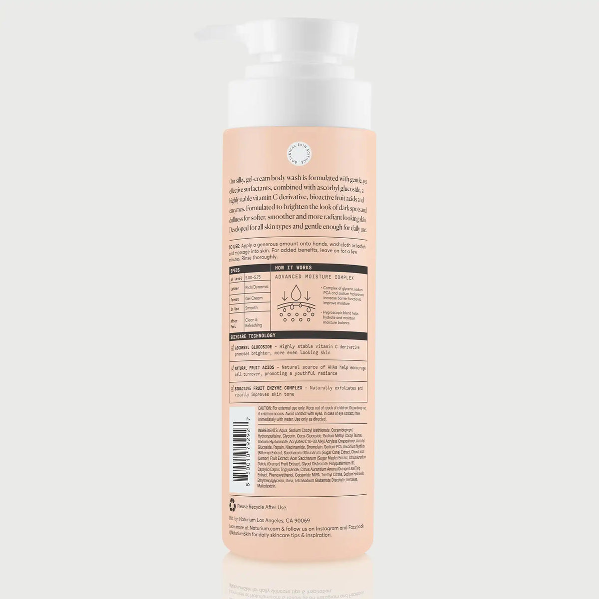 the-brightener-vitamin-c-brightening-body-wash-f9 NATR-The-Brightener-Body-Wash_back.webp