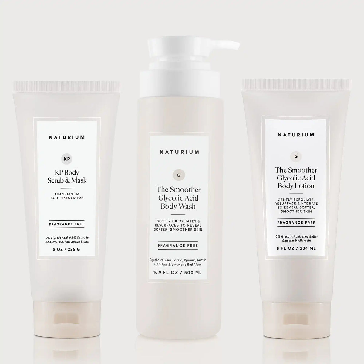 the-glycolic-acid-body-bundle-a7 NATR_KPScrub_SmootherBodyWash_SmootherLotion_Bundle_ecomm.webp